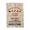 SAC JUTE SERVICE POSTAL DE NOEL 50 X 70 CM 