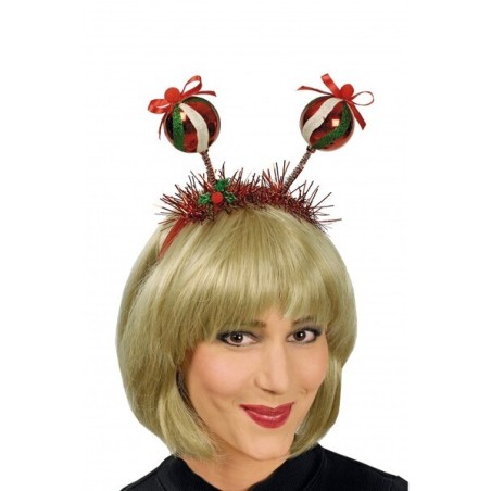 SERRE-TETE BOULE DE NOEL 