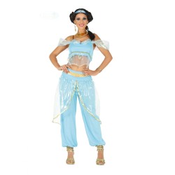 DEGUISEMENT PRINCESSE ORIENTALE BLEUE TAILLE S