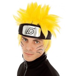 PERRUQUE MANGE NARUTO SHIPPUDEN JAUNE 