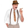 SET ANNEES 20 HOMME CHAPEAU+ CRAVATE+ BRETELLES+ CIGARE+ MOUSTACHES SET ANNEES 20 HOMME CHAPEAU+ CRAVATE+ BRETELLES+ CIGARE+ MOUSTACHES