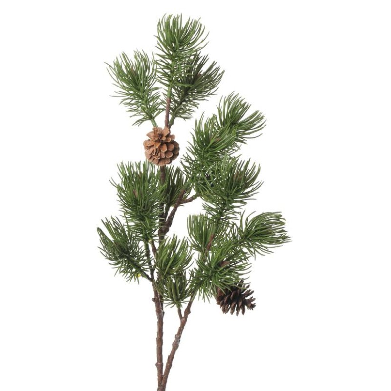 BRANCHE SAPIN POMMES DE PIN 38 CM 