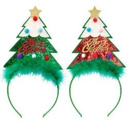 SERRE-TETE SAPIN DE NOEL