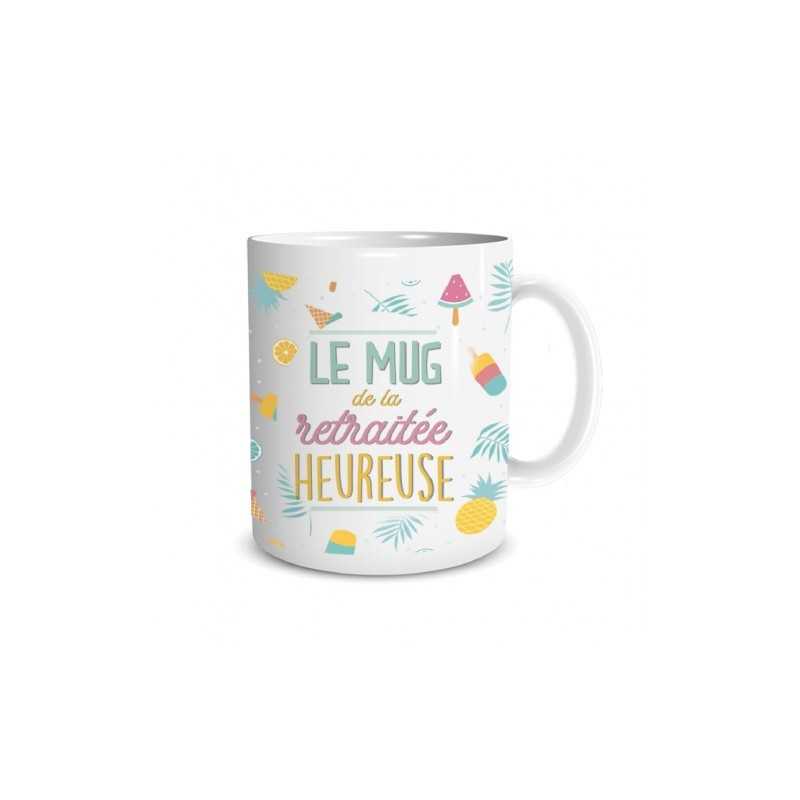 MUG DE LA RETRAITEE HEUREUSE