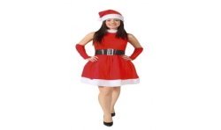 DEGUISEMENT ROBE MERE NOEL TAILLE L -XL
