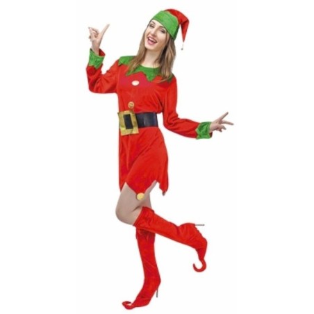 DEGUISEMENT ROBE FEMME LUTIN TAILLE L-XL