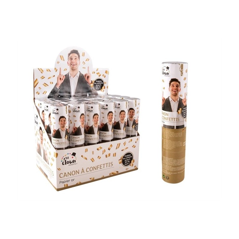 CANON A CONFETTIS OR 20 CM  CANON A CONFETTIS OR 20 CM