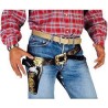 CEINTURE AVEC 1 HOLSTTER COW BOY 