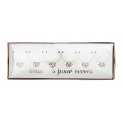 6 CHARMS POUR VERRES