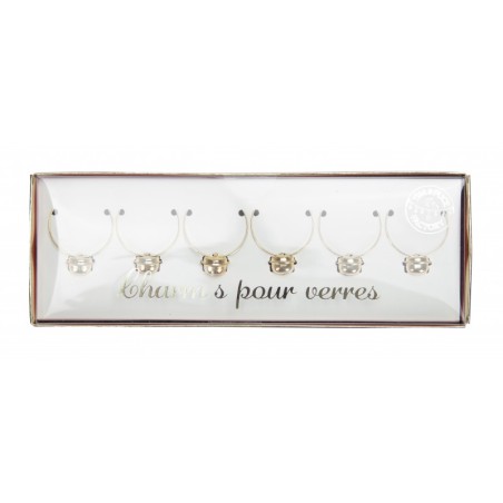 6 CHARMS POUR VERRES