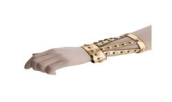 POIGNET DE FORCE DE ROMAIN OU CEINTURION OR