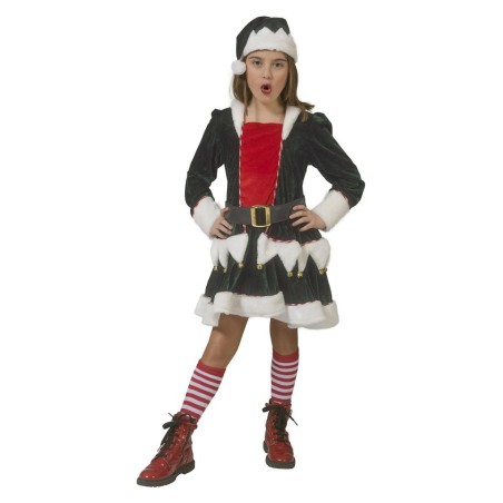 DEGUISEMENT LUTIN DE NOEL FILLE TAILLE 128