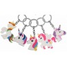 5 PORTE-CLES LICORNE