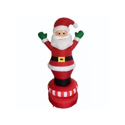 GONFLABLE PERE NOEL 180 CM 