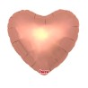 BALLON METALLIQUE COEUR ROSE GOLD 45 CM  BALLON METALLIQUE COEUR ROSE GOLD 45 CM