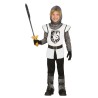 DEGUISEMENT CHEVALIER TEMPELIER DRAGON NOIR ET BLANC TAILLE 3-4 ANS  DEGUISEMENT CHEVALIER TEMPELIER DRAGON NOIR ET BLANC TAILLE 3-4 ANS