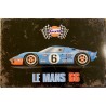 PLAQUE METAL VINTAGE LE MANS 66