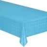 NAPPE DAMASSEE BLEU CANARD 120 X 6M