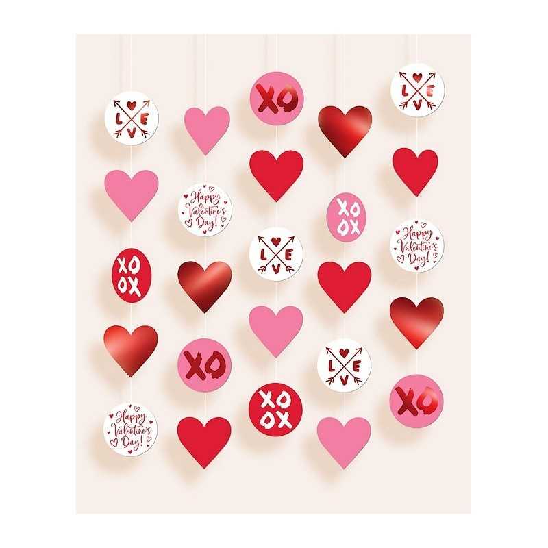 DECORATION SAINT VALENTIN A SUSPENDRE 