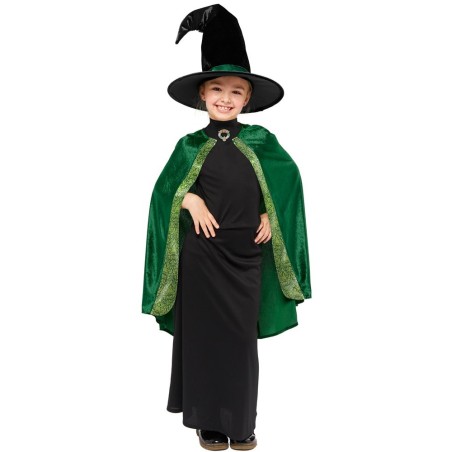 DEGUISEMENT ENFANT HARRY POTTER PROFESSOR MCGONAGALL TAILLE 8-10 ANS 