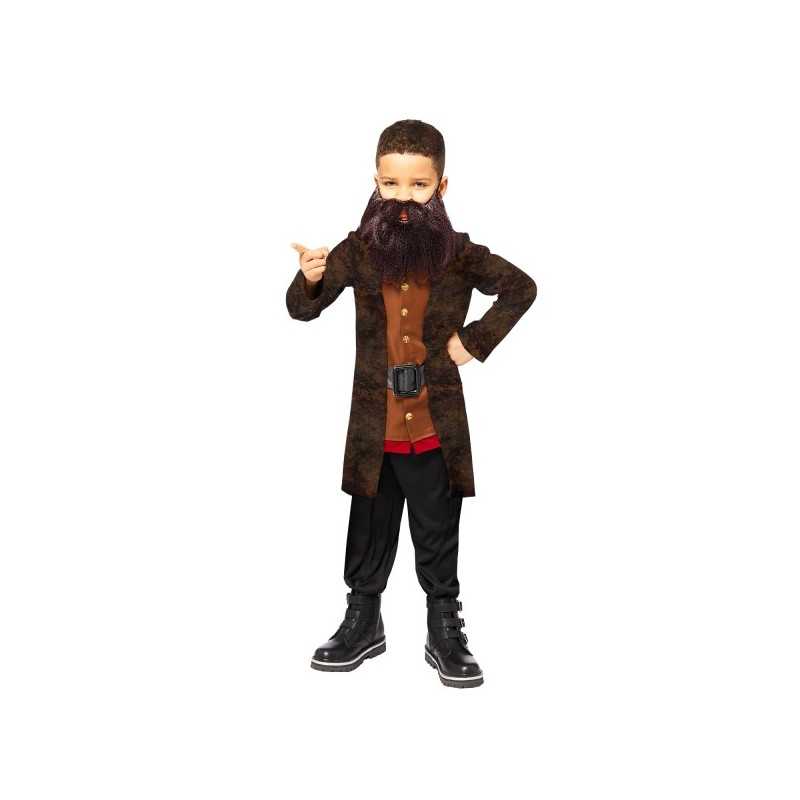 DEGUISEMENT ENFANT HAGRID DANS HARRY POTTER TAILLE 4-6 ANS 