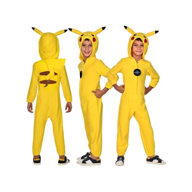 DEGUISEMENT POKEMON PIKACHU TAILLE 3-4 ANS 
