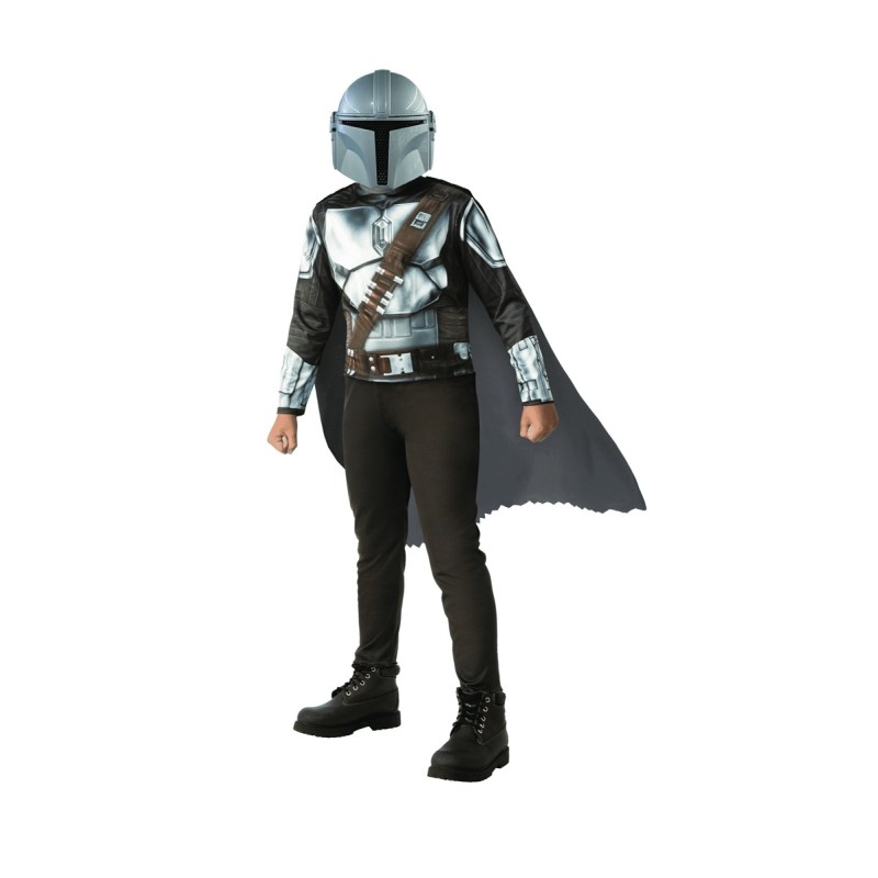 DEGUISEMENT MANDALORIAN DE STAR WARS TAILLE 7-8 ANS  DEGUISEMENT MANDALORIAN DE STAR WARS TAILLE 7-8 ANS