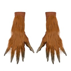 GANTS DE LOUP GAROU AVEC FOURRURE 