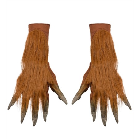 GANTS DE LOUP GAROU AVEC FOURRURE 