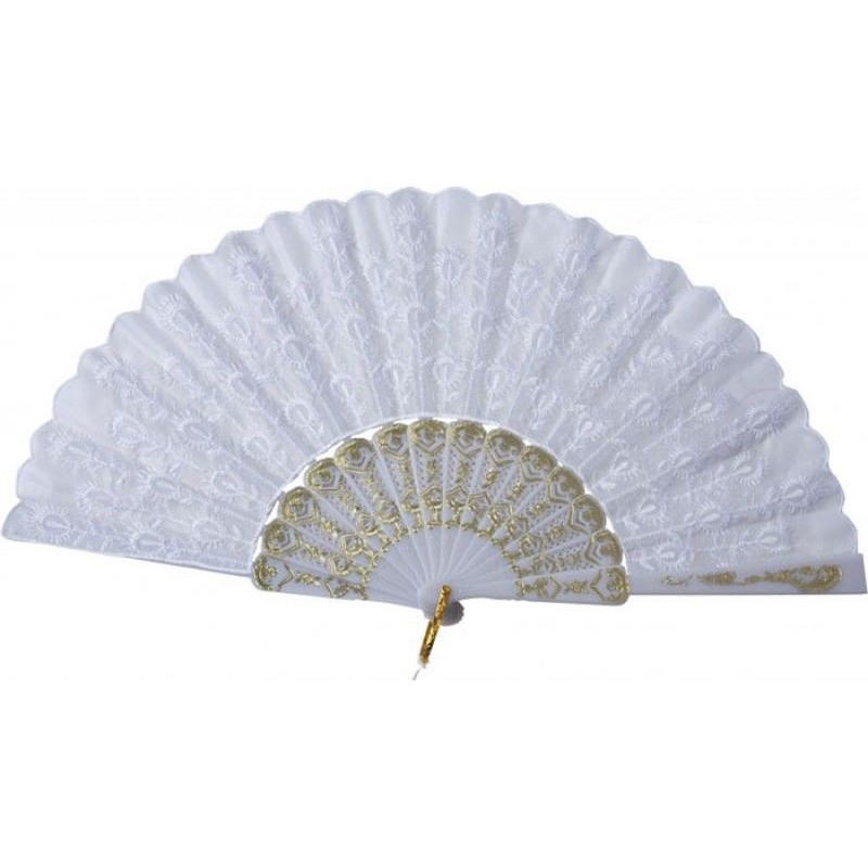 ENVENTAILLE BRODE BLANC 45 CM  ENVENTAILLE BRODE BLANC 45 CM