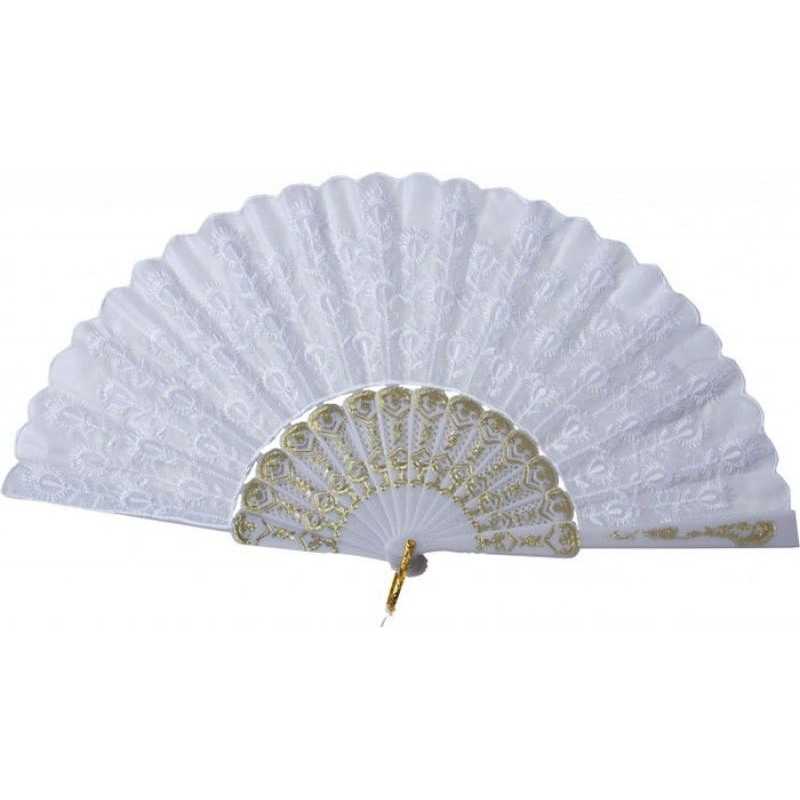 ENVENTAILLE BRODE BLANC 45 CM 