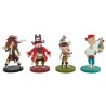 SET 4 MARQUE PLACE PIRATES 5 CM  SET 4 MARQUE PLACE PIRATES 5 CM