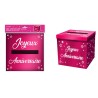 URNE JOYEUX ANNIVERSAIRE FUSHIA 20 X 20 X 20 CM 