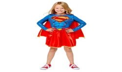 DEGUISEMENT FILLE SUPERGIRL TAILLE 10-12 ANS
