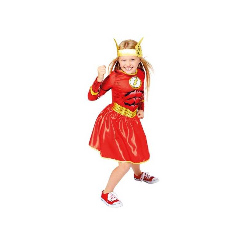 DEGUISEMENT FILLE FLASH TAILLE 10-12 ANS 