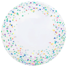 BALLON BOBO BUBBLE CONFETTIS MULTI 45 CM 