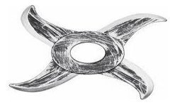 ETOILE DE NINJA 16 CM