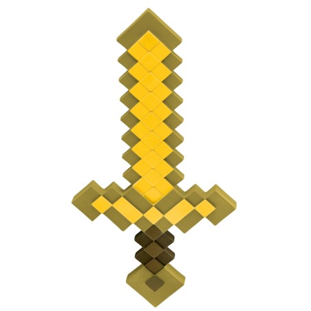 EPEE MINECRAFT JAUNE DORE