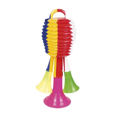KLAXON CLOWN MULTICOLORE 32 CM 