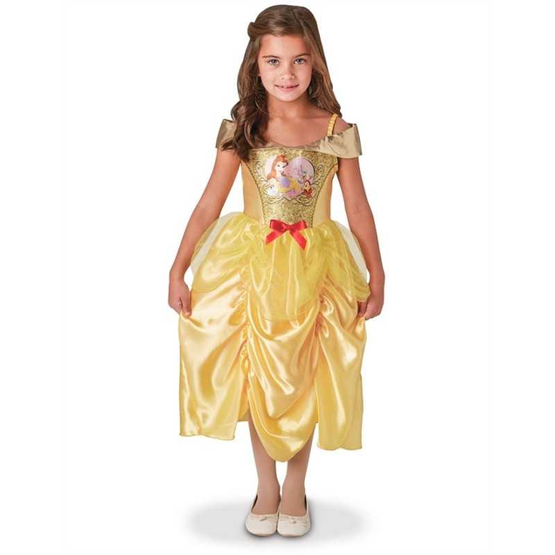 DEGUISEMENT ENFANT FILLE PRINCESSE LA BELLE TAILLE 3-4 ANS 