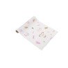 CHEMIN DE TABLE TISSU BEBE FILLE 28 CM X 5 M 