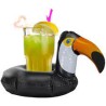 TOUCAN GONFLABLE PORTE VERRE 15 X 20 CM