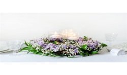 BOUGIE FLOTTANTE BLANC 4 CM 
