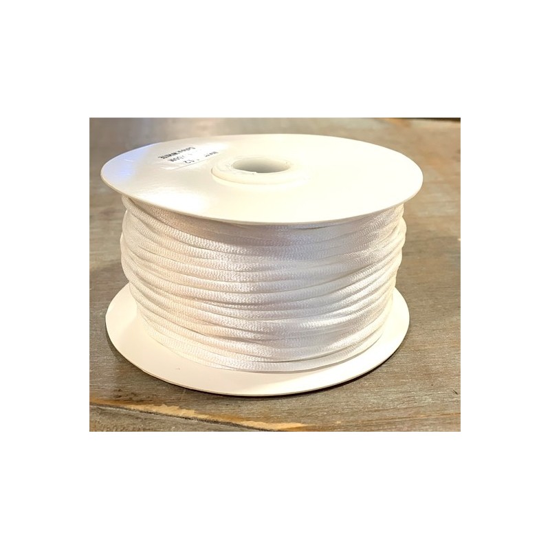 RUBAN CORDELETTE BLANC 50 M RUBAN CORDELETTE BLANC 50 M