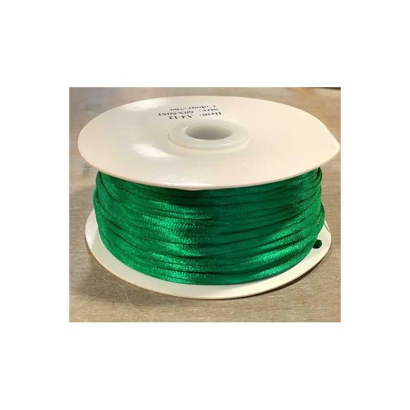 RUBAN CORDELETTE VERT 50 M