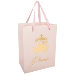 4 SACS CADEAUX PRINCESSE 20 X 15 X 9 CM 