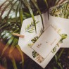 10 CARTES D'INVITATIONS AVEC ENVELOPPES TROPICALS 