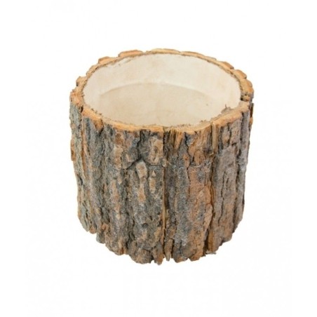 SUPPORT ROND BOIS ECORCE 13 X 11 CM 