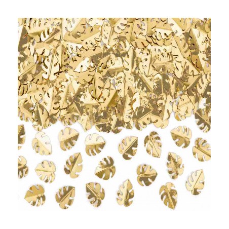 CONFETTIS FEUILLES DE PALMIERS OR 15G