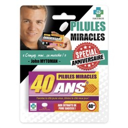 MEDICAMENTS PILULES MIRACLES 40 ANS